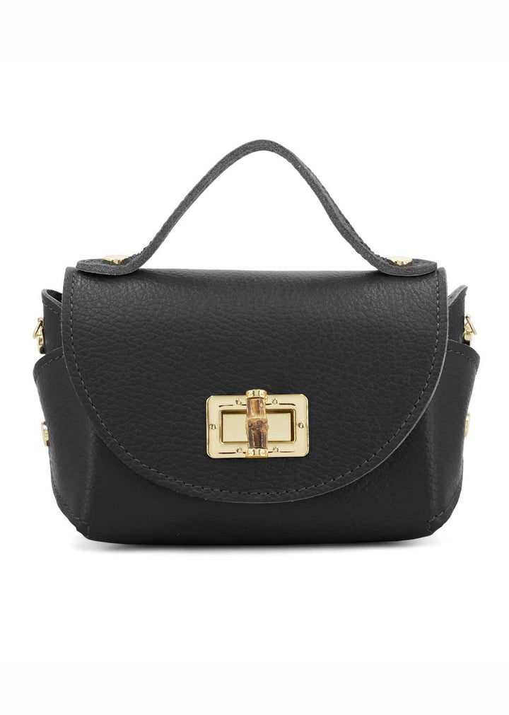 Suki Bamboo Mini Leather Bag