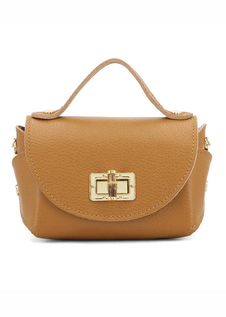 Suki Bamboo Mini Leather Bag