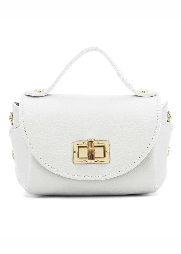 Suki Bamboo Mini Leather Bag