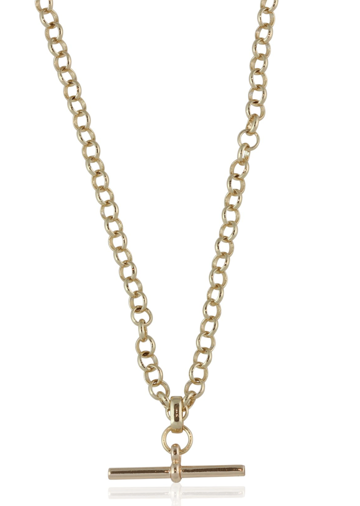 Sylvia Oversized T Bar Necklace